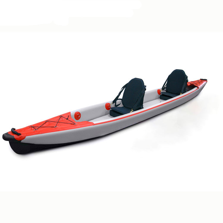 2 person Inflatable Drop Stitch Fishing Kayak – LAHOMA WINDS
