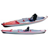 PVC and Drop Stitch Fishing, Rowing Inflatable Kayak